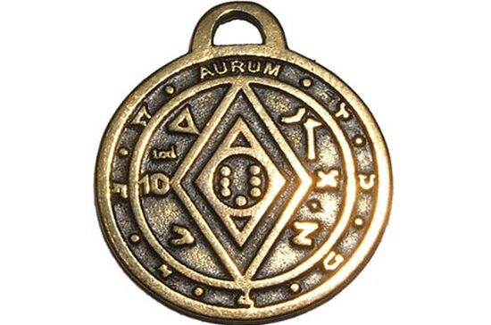 coin amulet for chance and wealth
